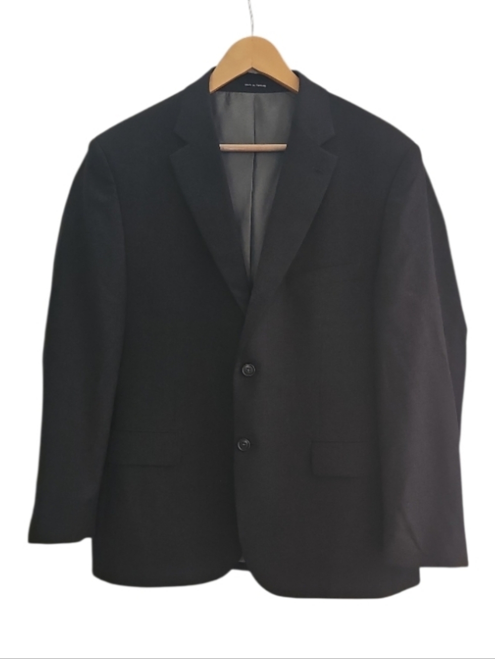 Pronto Uomo Charcoal Blazer 42S Wool Blend Suit Jacket Men Business Formal